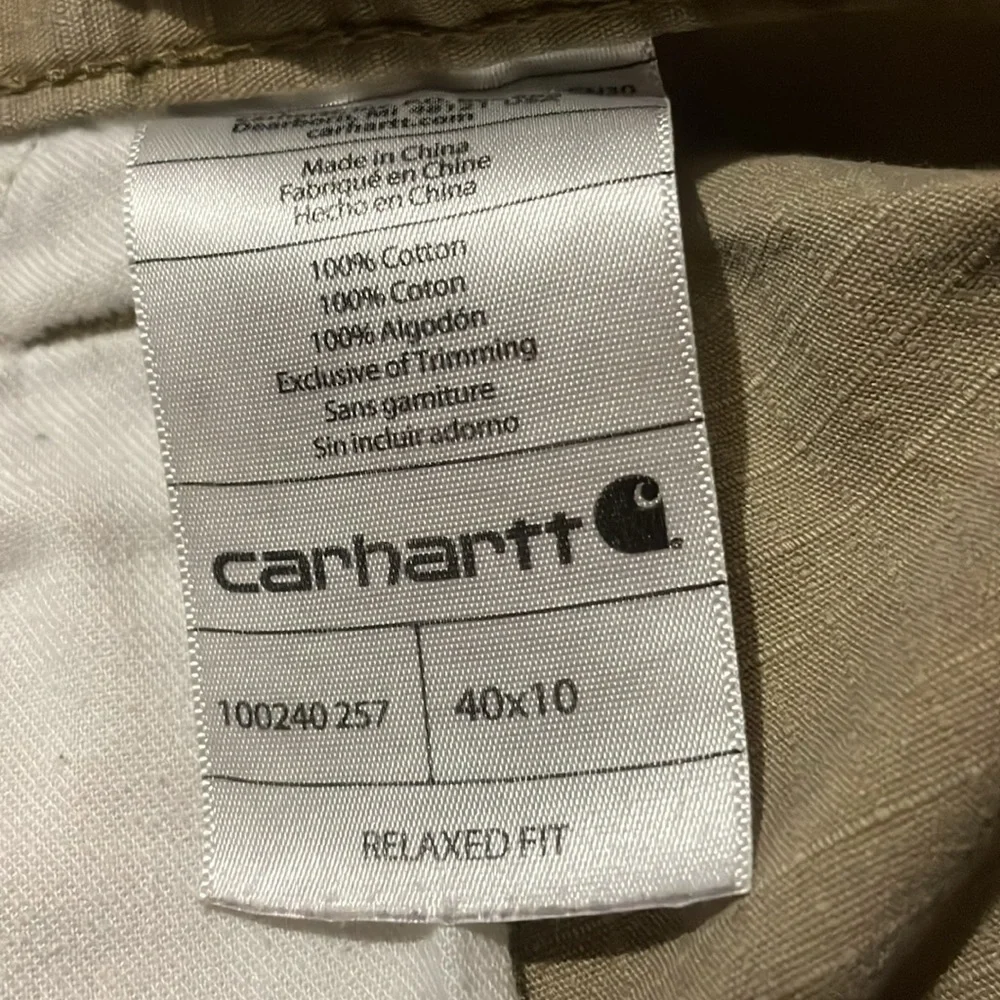 Men’s Carhartt relaxed fit shorts. Excellent used condition. Sz 40 - Picture 11 of 12